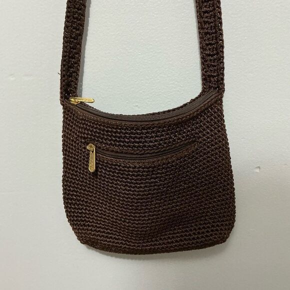 The Sak Handbags - Brown Crochet Crossbody by The Sak